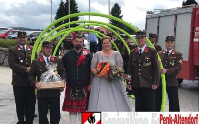 Feuerwehrhochzeit in Penk
