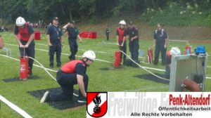 3. Platz beim Bezirksleistunsgsbewerb in Silber Freiwillige Feuerwehr Penk Altendorf4